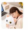 Colorful Three-Eyed Kitten Doll - Cute Birthday Gift for Kids, Comforting Companion