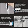 1.5/2M Stainless Steel Silver Hose Extended Tube Bathroom Shower Pipe Pipe Water Pipe Drawer Bathroom Accessories Pipes