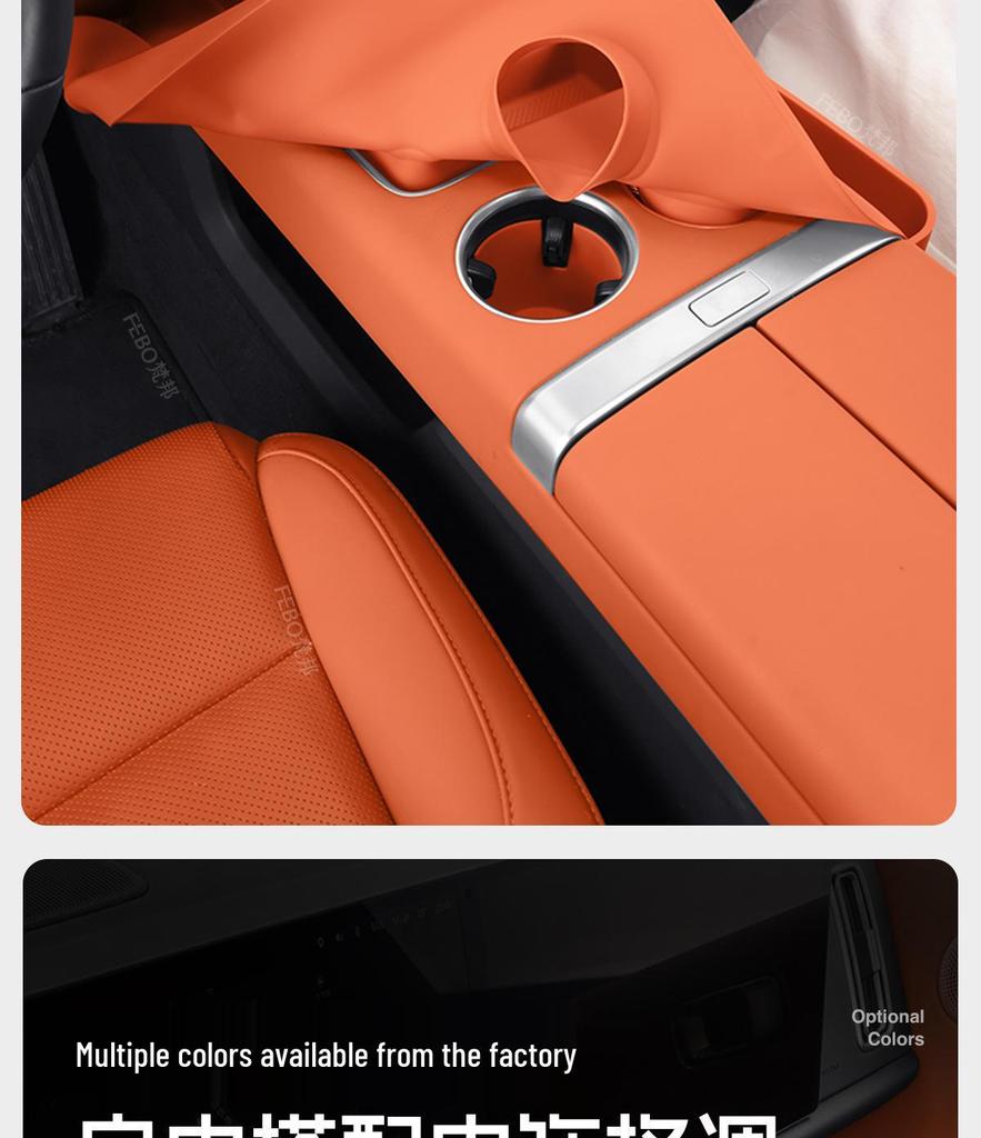 Li Auto L6-L9 Center Console Panel Multi-functional Storage Mat and Car Accessories