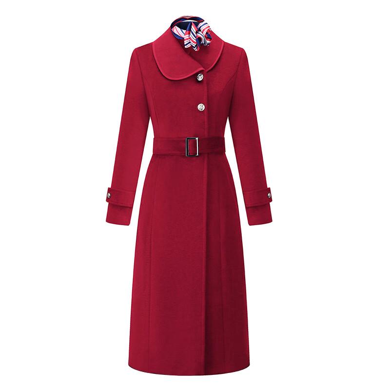 Women's Professional Mid-length Wool Blend Overcoat