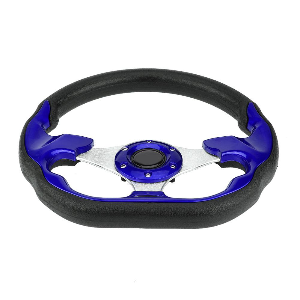 320mm the Latest Carbon Racing Steer Modification Drifting Steering Wheel;Blue: