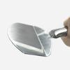 Stainless Steel Bucket Scoop Arc-shape Shovel Putty  Scraper Bucket Scoop for Clean Paint Mortar Putty Etc