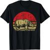Retro Rhinoceros - Safari Rhino Lover Endangered Animals T-Shirt