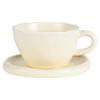 Tasse texture crème, tasse en céramique, tasse exquise pour l'après-midi, tasse à eau de couple de grande valeur, ensemble tasse et soucoupe à café