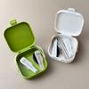 3/4Pcs Detachable Chopstick Mini Folding Cutlery Set Portable Folding Tableware  Outdoor Activities