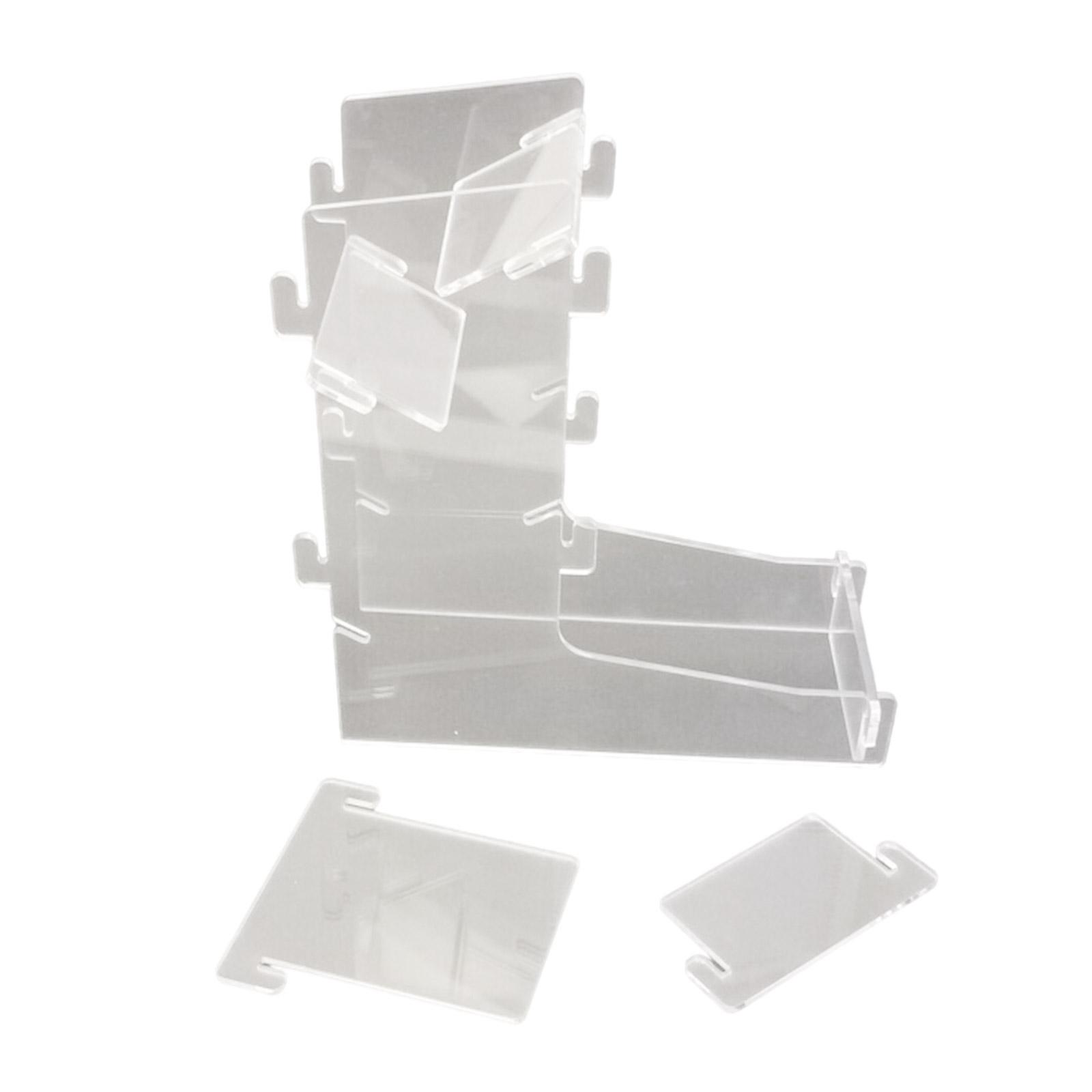 

Настольная игра Башня для игры в кости Акриловая прозрачная башня для игры в кости Портативная настольная игра для игры в кости Аксессуары для настольной игры Легко собрать