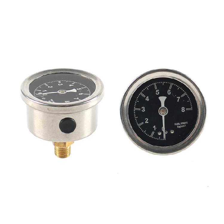 Aluminum Universal Adjustable Fuel Pressure Regulator Gauge Fitting Kit for Car