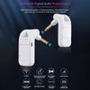 White 2.4G Wireless Guitar System Rechargeable Transmitter Receiver Set for Electric Guitar Bass Plug and Play 48K 16bit