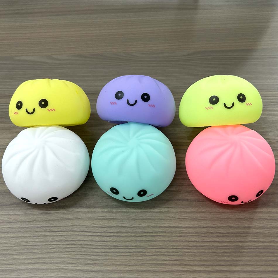 Favorite Toy New Dumpling Squishy Ornament Fidget Toys Dumpling Gifts Mysteries Dumplings Bun Toy Stress Releasing Gifts Office Desk Ornament