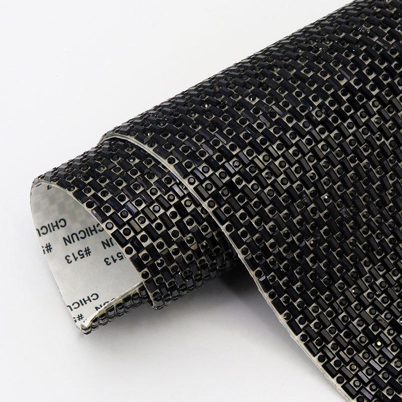 

5PCS Rhinestones Sheet Self Adhesive Glitter Crystal Diamond Sticker Car Phone Bag Gift Box Wedding Party DIY Crafts Decoration 5Pcs