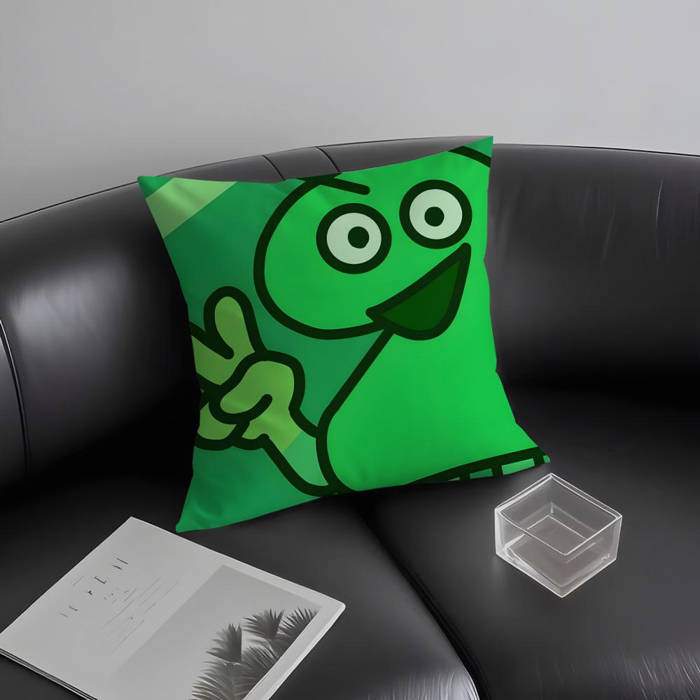Battle For Dream Island Cartoon Cushion Cover Pillowcase Ultra Soft Skin Friendly Fabric Cloud Like Comfort & Concealed Zipper