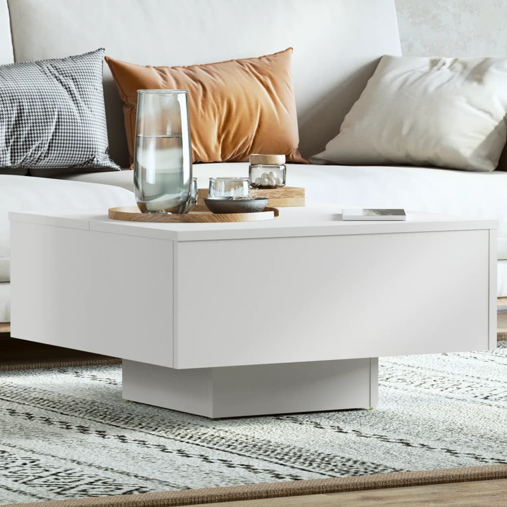 Moderne Elegante Sofatablette, Balkon-Couchtisch, Wohnzimmer-Couchtisch, 60x60x31,5 Cm