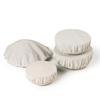 4pcs Reusable Linen Dust Cover Elastic Edges Food Storage Bowl Lid  Canning