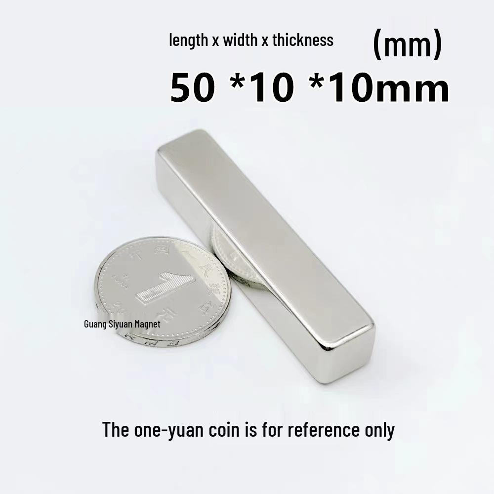N52 Super Strong Neodymium Iron Boron Magnet, Rectangular 25x30x100mm, Permanent Magnetic Steel Sheet.