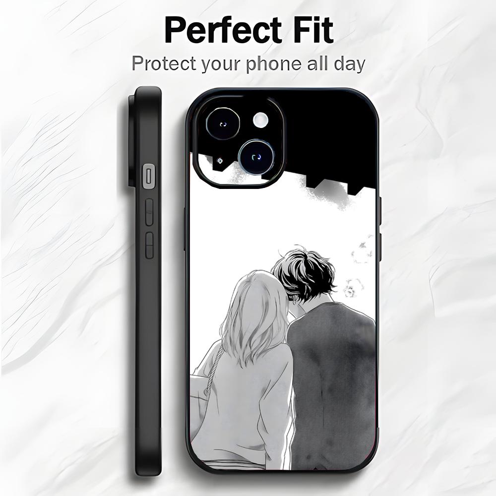 

Warm Japanese Anime A-Ao Haru Ride Phone Case Phone Case Soft Packaging Lightweight For iPhone17 16 15 14 13ProMax iphone17air