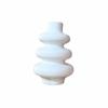 Decorative Plastic White Vase Simple Home Desktop Ornaments New Nordic Flower Vase  Table Decor