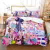Personality Needy Streamer Overload Anime Bedding Set New Duvet Cover Pillowcase Ultra Soft Microfiber Bedroom Decor For Gamers