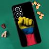 Colombia Flag Case For OPPO Reno 8T 8 7 Lite 14 13 12 11 F 10 Pro Cover For OPPO Find X9 X8 X6 X5 Pro Coque