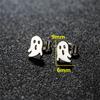 Minimalist Cute Animal Earings Jewelry Small Penguin Fish Swallow Stud Earrings for Women U Shaped Earing Oorbellen