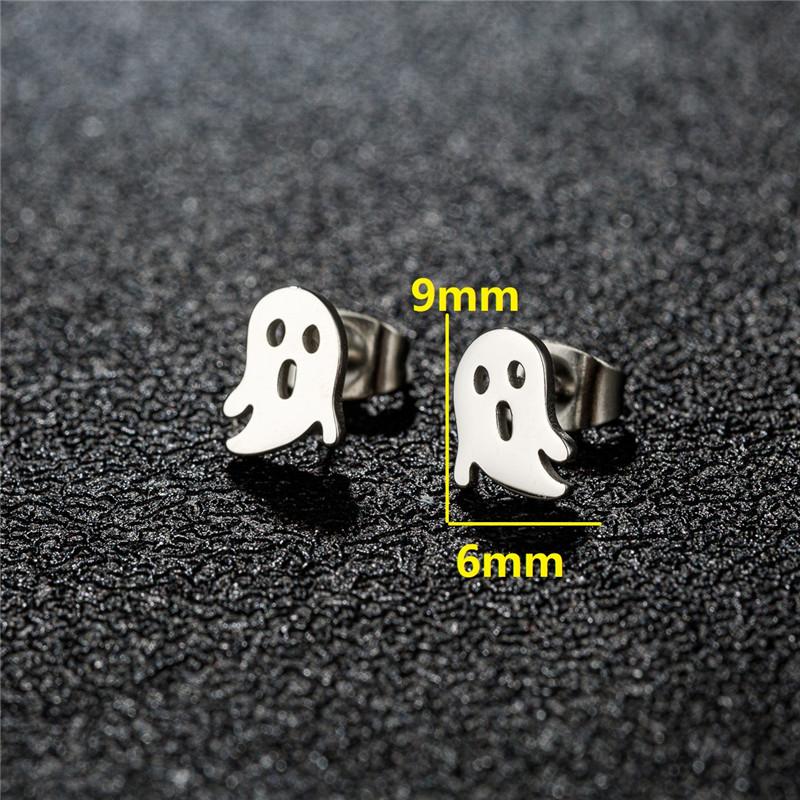 Minimalist Cute Animal Earings Jewelry Small Penguin Fish Swallow Stud Earrings for Women U Shaped Earing Oorbellen