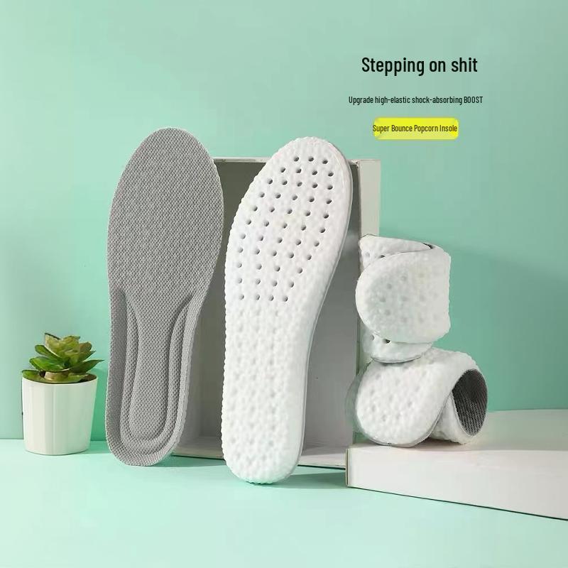 Ultra-Comfort Shock-Absorbent Insoles: Anti-Pain, Sweat-Absorbent, for Long Standing & Sports