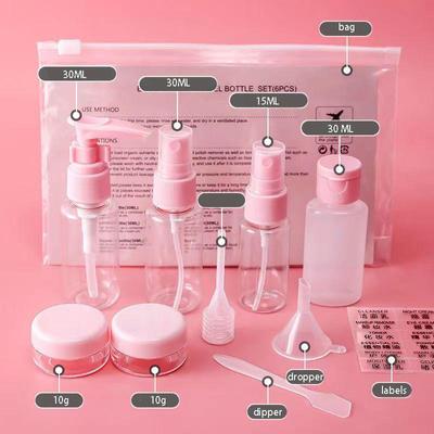 11 Pack Travel Bottles Set for Toiletries, Portable Travel Containers for Shampoo Conditioner Lotion Body Wash Beauty Cosmetic