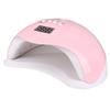 Digital Nail Dryer 24pcs Light Chips 48W Portable Multi Mode USB LED Manicure Lamp Pink