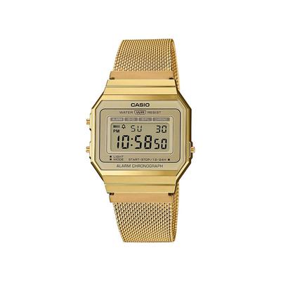 Retro Ur Uni Guld Retro A700WEMG-9AEF Kronometer, Guld,