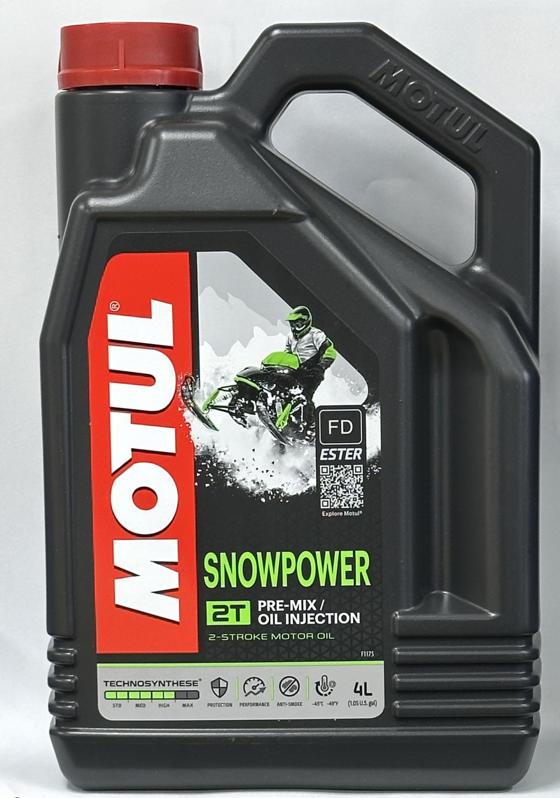 

MOTUL SNOW POWER 2T 2-Stroke Snowmobile Engine Oil (Mixed/Separated), Synthetic, 4L (Genuine), 113949