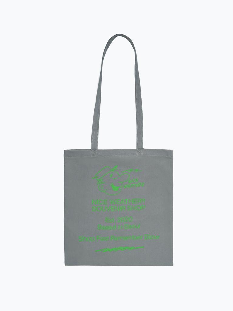 Niceweather Nw Souvenir Guy Tote Bag (Grey)