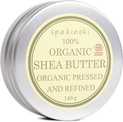 Spahinoki Organic Shea Refined Skin Lip Nail Hair Hair Balm Butter, 140g, (Ecocert Certified) Care, Care, Care, Care,