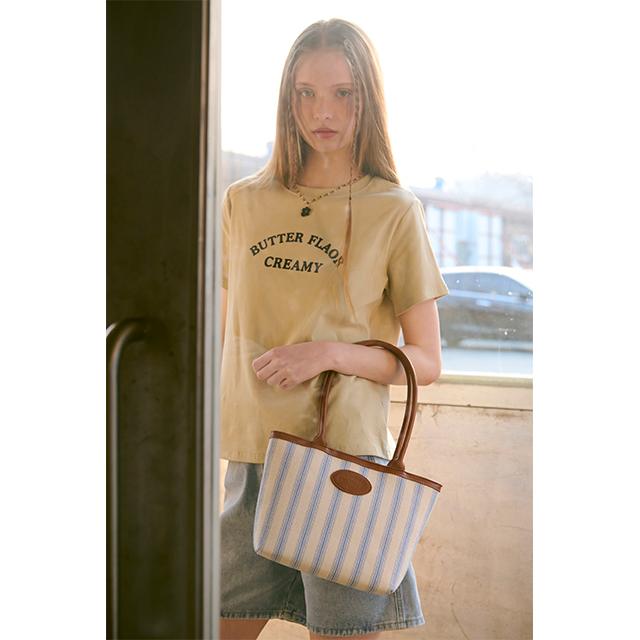 Lap Stripe Tote Bag Aq7Ab407