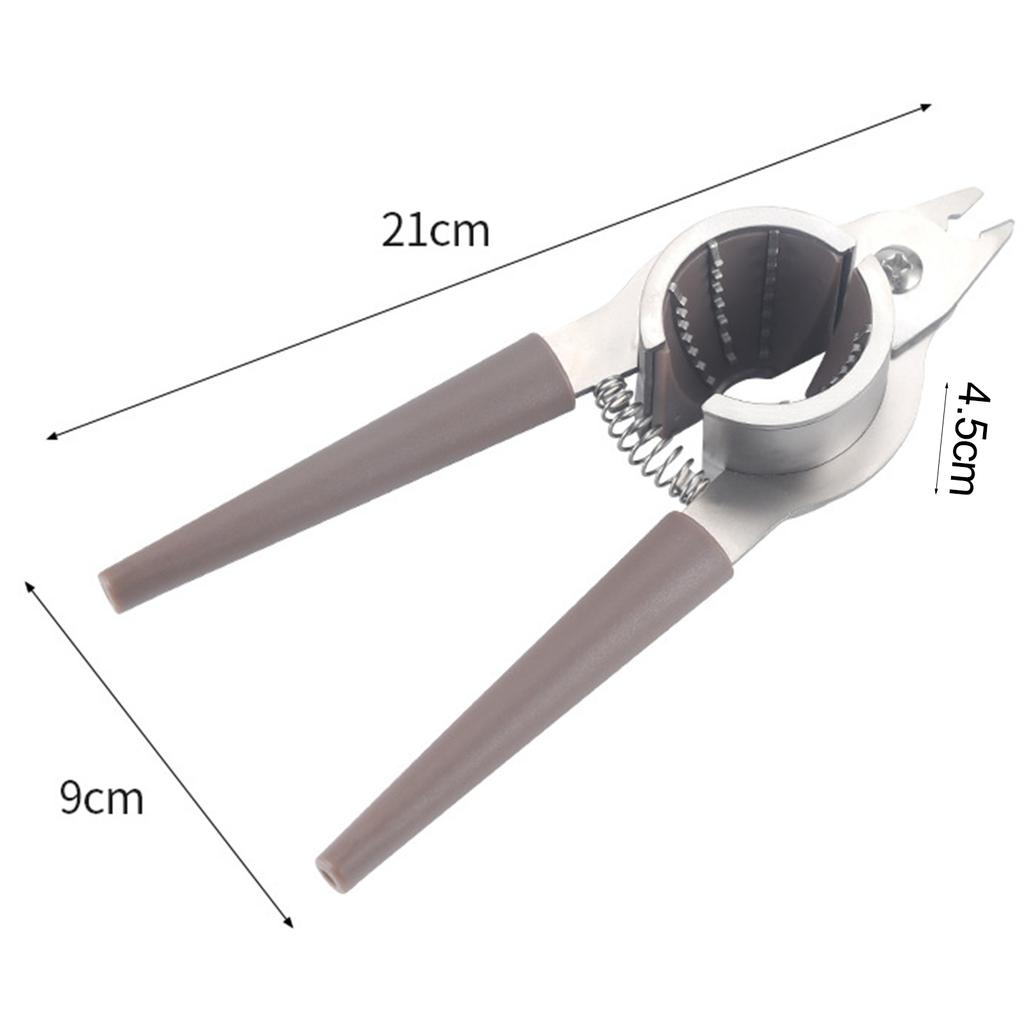 Pinienkerne, Pekannüsse, Haselnüsse, Zange, Küchenhelfer, Nuss-Clip, Multifunktions-Schnell-Walnussknacker, Nussknacker aus Edelstahl