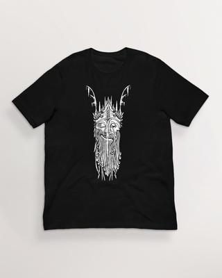 Face of Loki Shirt| Norse Mythology Viking Art T-Shirt | 100% Cotton Unisex Pagan Tee | HUMAN MADE, No Ai