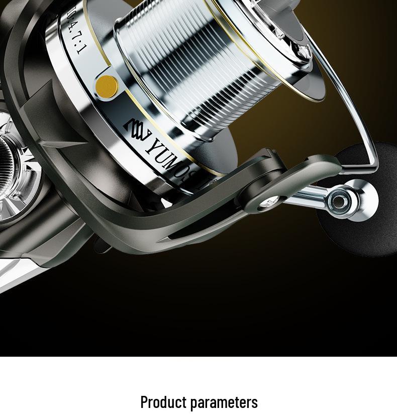 Long Cast Spinning Reel: Anti-Seawater, Sea Rod Anchor for Lure Fishing