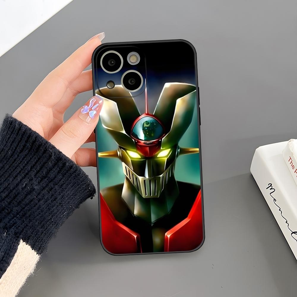 UFO Robot Goldorak Phone Case For Iphone 16 Plus 15 14 Pro Max 13 Mini 11 12 Xr X Xs 6 7 8 SE Plus Back Cover