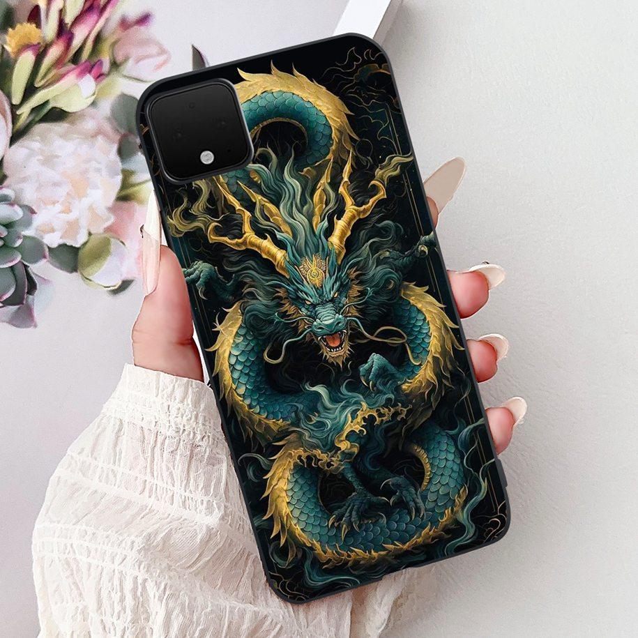 Pour Google Pixel 4 XL Coque Pixel XL4 Housse Marbre de Luxe Dessin Animé Silicone Souple TPU Étuis de Téléphone Pour Google Pixel 4XL G020J Pare-chocs