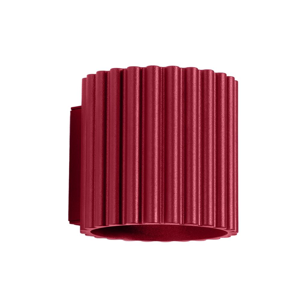 Kinkiet Aura 1 G9 Burgund Alu Sollux Sl.1821