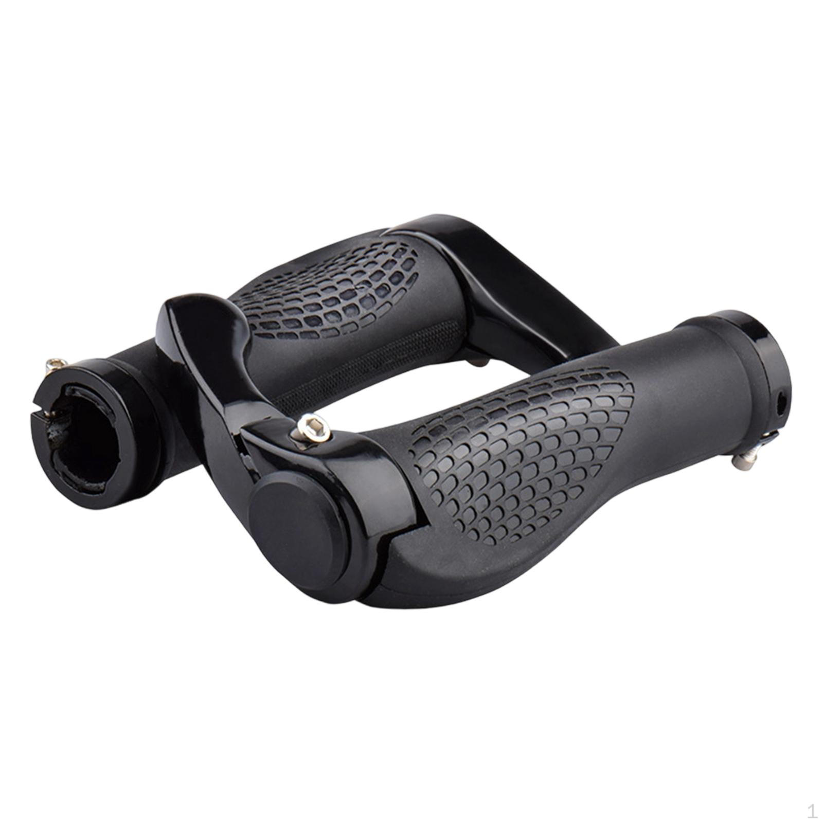 

2x Bicycle Handlebar Grips Accessories Replace Part Lightweight for 0.87inch Diameter High