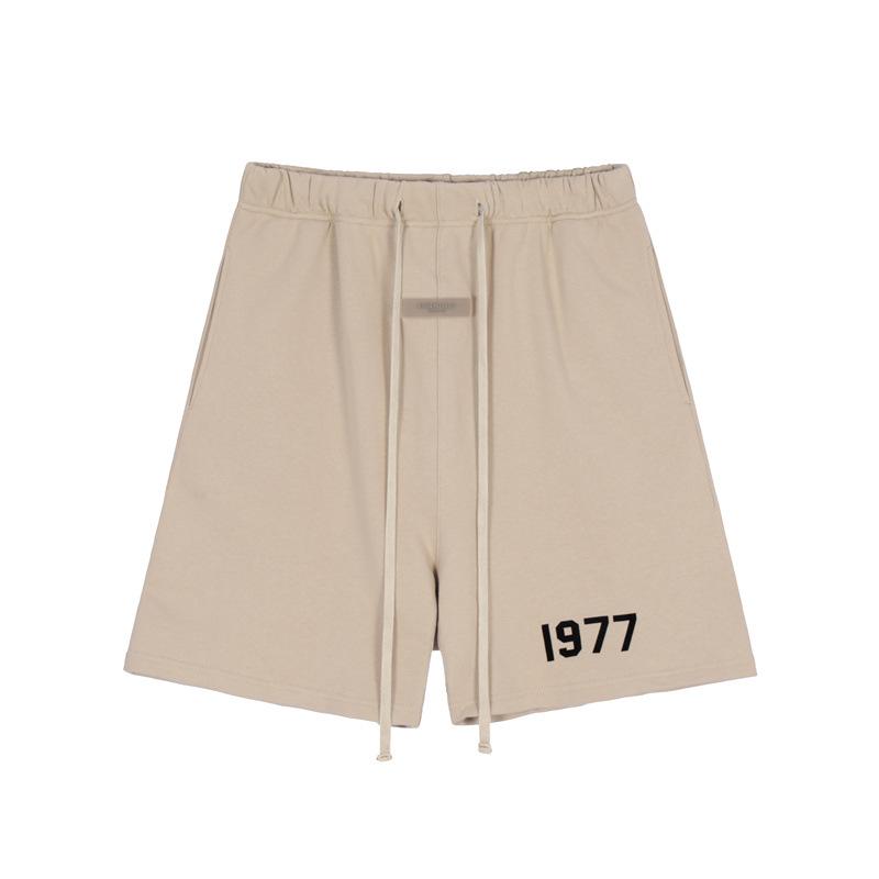 FOG ESSENTIALS Unisex Loose Silicone Print Casual Shorts