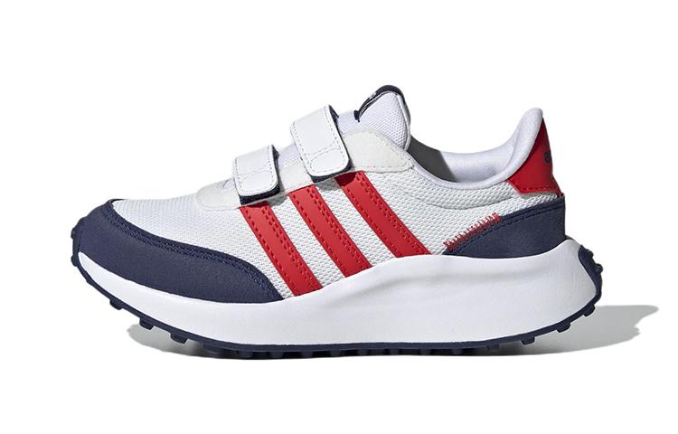 Adidas Neo Run 70S Abrasion Resistant Slip Resistant Low top Kids  Running Shoes White Kids  GW0333 28