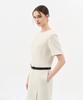 Laneonkyulleoseu Tweed Belted Mini Dress_Ivory