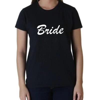 Bride T Shirt Bachelorette Party Wedding Shower Marriage Bridesmaids
