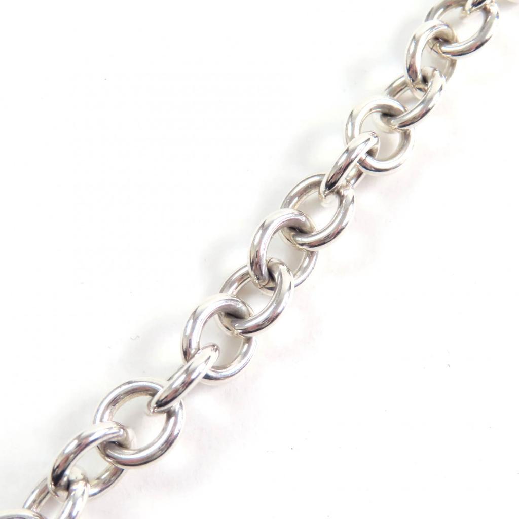 Great TIFFANY&Co. bracelet Heart tag Silver SV925 Women Used