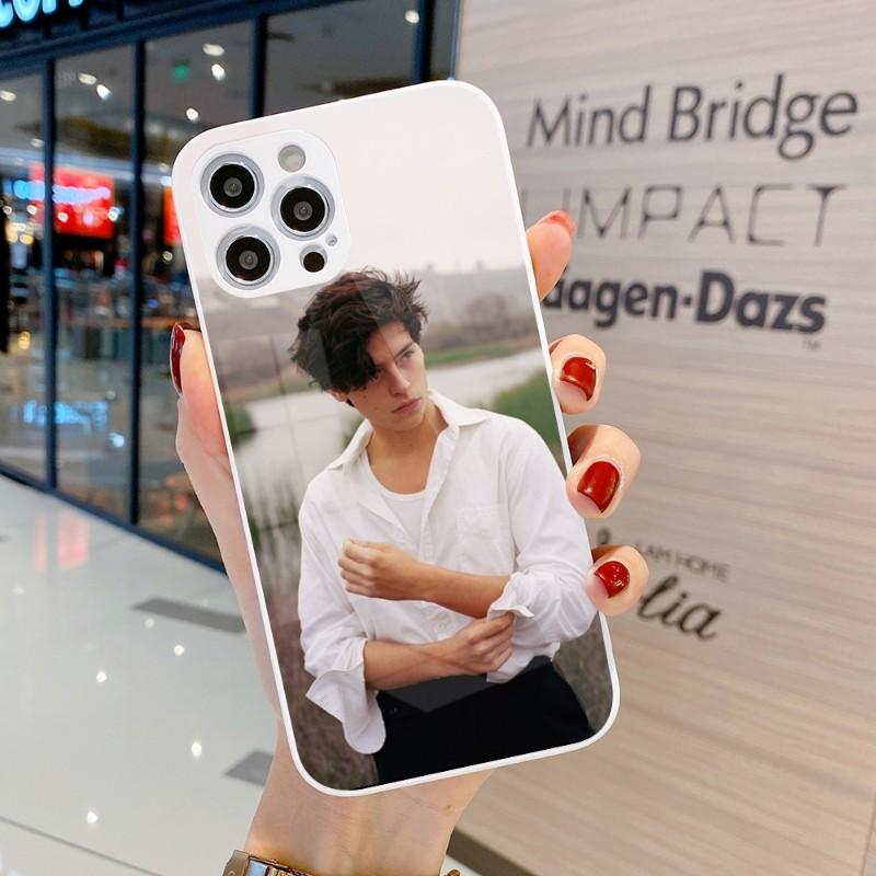 Cole Sprouse Cool Phone Case For IPhone 14 13 12 11 Pro Max X XR XS 8 7 Plus Liquid Glass Color Phone Cover