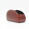 PU Leather Remote Control Holder Desktop Organizer Storage Box For TV Guide Mail Phone Office Sorting Lattice Cosmetic Pens Rack