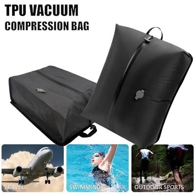 Bolsas de Vacío Reutilizables para Viaje Impermeables Plegables Bolsa de Compresión de Viaje a Prueba de Polvo Ahorrador de Espacio Bolsa de Almacenamiento al Vacío para Equipaje