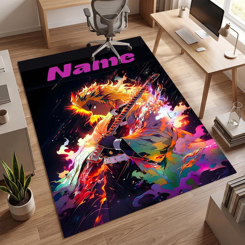 Kyojuro (14) Personalized name Office Carpet Stylish Decor for Living Room Bedroom Kitchen