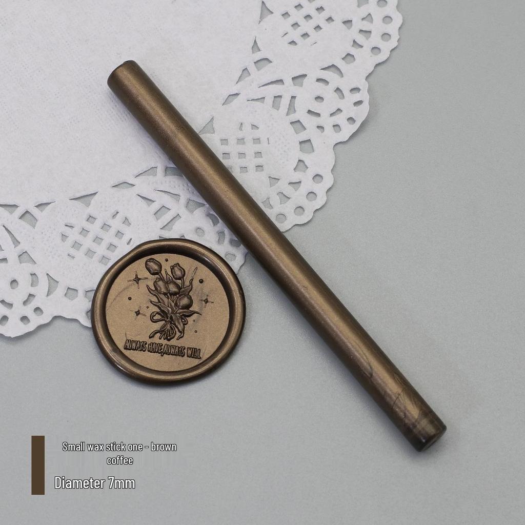 Bețișoare de Ceară de Sigiliu Mat Perlat, 125 Culori, 10x0.7cm, Compatibile cu Pistoale de Ceară, Culori Mixabile