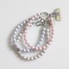 6mm Iridescent Pearl Bracelet 3color